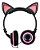 Fone Ouvido Headphone Orelha De Gato Com Led P2 HF-C22 Exbom - Imagem 3