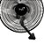 Ventilador De Parede Stylo Bivolt 50cm 140W Arge - Imagem 8