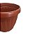 Vaso para Plantas Grego Redondo 2,2L 15x18cm Plástico Color - Imagem 6