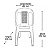 Cadeira Bistro Plástica Multiuso Empilhável Arqplast - Imagem 7
