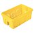 Caixa De Embutir 4x2 Plástica Retangular Amarela Tramontina - Imagem 1