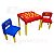 Mesa Educativa Infantil Didática Com Duas Cadeiras Tritec - Imagem 3