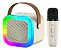 Caixa de Som Bluetooth Com Karaoke Microfone Sem Fio K12 - Imagem 2