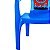 Cadeira Infantil Poltrona Plástica Homem Aranha Azul Arqplast - Imagem 3