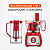 Multiprocessador Turbo Chef 7 em 1 Vermelho Mondial - Imagem 2