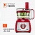 Multiprocessador Turbo Chef 7 em 1 Vermelho Mondial - Imagem 3