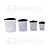 Conjunto Mantimentos 4 Potes Redondos MB - Imagem 5