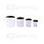 Conjunto Mantimentos 4 Potes Redondos MB - Imagem 11