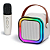 Caixa de Som Bluetooth Portatil Com Microfone 10w - Imagem 1