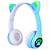 Fone Ouvido Headphone Orelha De Gato Com Led P2 b-19 Altomex - Imagem 2