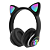 Fone Ouvido Headphone Orelha De Gato Com Led P2 b-19 Altomex - Imagem 1