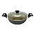 Panela Wok Caçarola Antiaderente AA TV N28 Cereja/Preta Mr Cook - Imagem 8