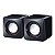 Mini Caixa De Som Para Computador USB 6W Preta E-1020 - Imagem 1