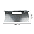 Calha Degelo Evaporador Refrigerador Brastemp Consul CRM44 - Imagem 4