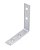 SUPORTE CORTINA LEVE 3X3CM ZINC - LOTH - Imagem 1