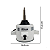 Motor Original Condensadora Samsung AC024HCADKH 310V - Imagem 5
