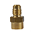 Adaptador Redução Manômetro Niple 1/4 1/8 - Imagem 1