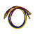 Mangueira Manifold 90cm R12 R22 R134a R404 R502 Friven - Imagem 1