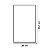 Gaxeta 38 X 55,4 Encaixe Compatível Refrigerador Bosch RSV37 - Imagem 6