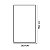 Gaxeta 57,1 X 118,2 Aba Compatível Refrigerador Mabe C36 - Imagem 6