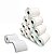 50 Rolos Etiqueta 10x15 100x150 Térmica Adesiva Serrilha E-Commerce - Imagem 1