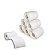 5 Rolos Etiqueta 10x15 100x150 Térmica Adesiva Serrilha E-Commerce - Imagem 1