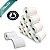 2 Rolos Etiqueta 10x15 100X150 Couche Serrilha E-Commerce - Imagem 2