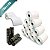 Kit 20 Rolos Etiqueta 10x15 100x150 Couche Serrilha + 10 Ribbons Cera - Imagem 2