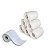 5 Rolos Etiqueta 10x5 100x50 Couche Adesiva - Imagem 1