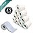 5 Rolos Etiqueta 10x5 100x50 Couche Adesiva - Imagem 2