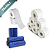 Kit 10 Rolos Etiqueta 50x30 1 Coluna Couche Adesiva + 5 Ribbons Cera - Imagem 2