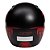 Capacete Sky Apolo Preto Fosco, Transf Vermelho 56 - Imagem 4