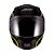 Capacete Sky Two Soldier Preto Brilho Transf Amarelo 58 - Imagem 2