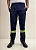 Calça De Uniforme Brim Com Faixa Refletiva - Imagem 1
