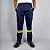 Calça De Uniforme Brim Com Faixa Refletiva - Imagem 6