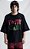 Camiseta Quadro Creations Piquet Playsolitaire Oversized Raglan Preto - Imagem 3