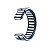 Rolamento De Agulha NK-12/16 = TAF121916 Medidas:12x19x16mm - Imagem 3