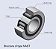 Rolo De Apoio Sem Guia Axial NAST35 = STO35X = RSTO35X = STO35DZ = NAB207X Medidas:35x72x20mm - Imagem 3