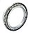 Rolamento Axial De Esferas De Contato Angular BA180-2256 Medidas: 180x225x22mm - Imagem 1