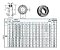 Rolamento Catraca Contra Recuo ASNU10 = NFS10 =  TTFS10 = TFS10 Medidas:10x35x13mm - Imagem 4