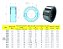 Rolamento Catraca Contra Recuo B208 A = S208 = CB208 = TTB208 Medidas: 46,761x80x32mm - Imagem 4