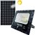 Refletor Solar 120w Holofote Solar Branco Frio Ip67 + Placa - 81363 - Imagem 1