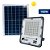 Refletor Led Solar 100w Holofote Com Placa Ip67 Acendimento Automático - 82953 - Imagem 1