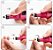 Lixa de Unha Elétrica Acrygel Lixadeira Bloco Motor Bivolt Rosa Portátil Manicure Pedicure - 82330 - Imagem 2