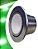 Balizador 10w Spot Led Embutir Chão Prata Luz Verde IP66 - 81302 - Imagem 1