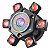 MINI STROBO LED 100w 6 CABEÇAS SUPER LED Com Controle - 81338 - Imagem 1