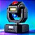 Mini Moving Head Beam 50W RGBW DMX512 Múltiplos Efeitos - 82428 - Imagem 2