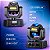 Mini Moving Head Beam 50W RGBW DMX512 Múltiplos Efeitos - 82428 - Imagem 5