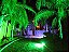 Refletor Microled 100w Luz Verde Para Jardim Decoração IP67 - 81738 - Imagem 3