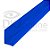 Perfil plástico J Caderninho 7 mm em PS Azul barra 3 metros - Imagem 1